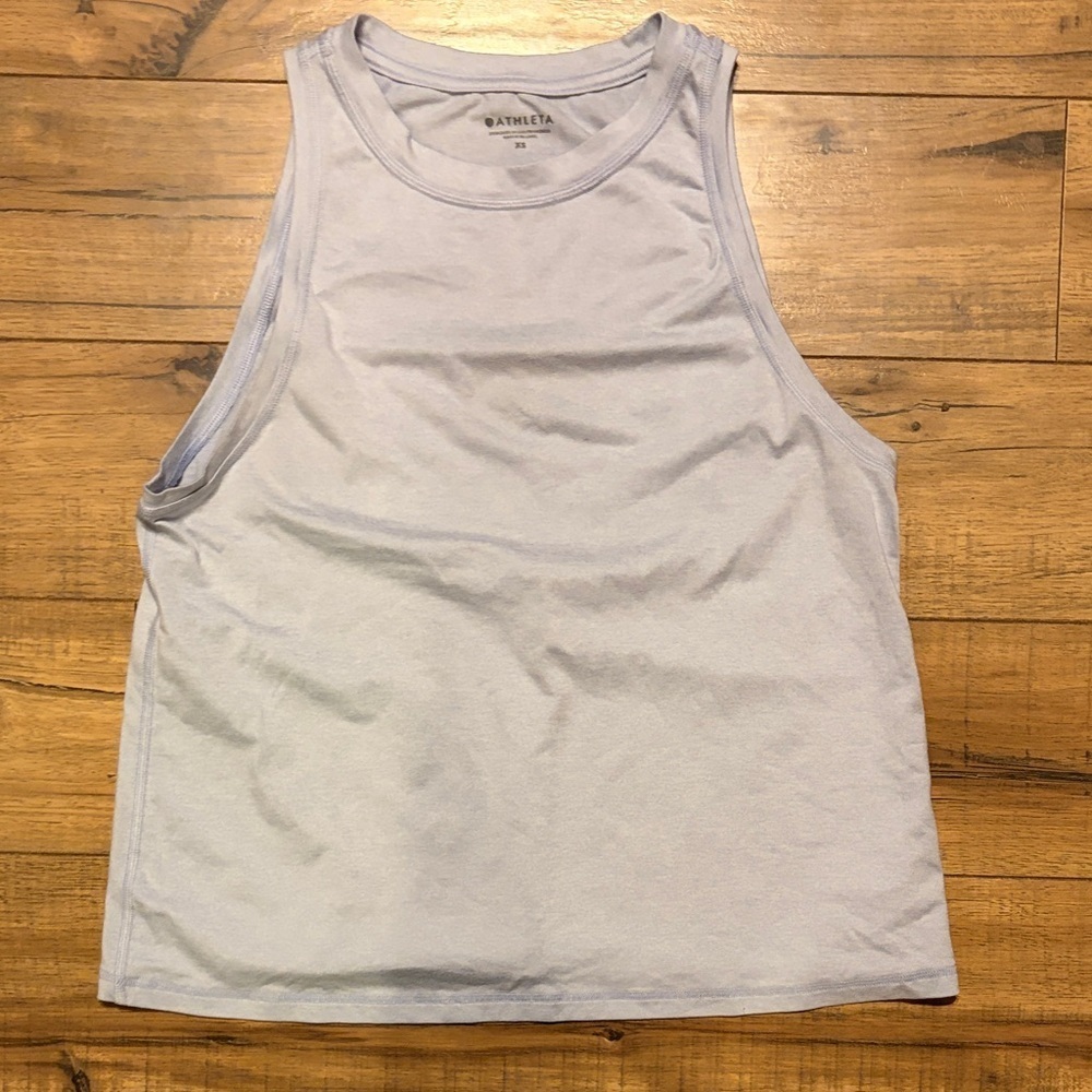 Athleta Women's Soft Blue Muscle Tee